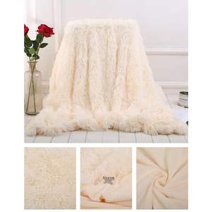 Childrens Photo Background Double Fleece Plush White Blanket