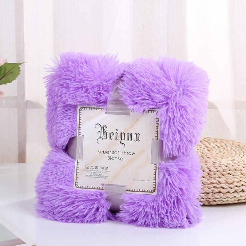 Childrens Photo Background Double Fleece Plush White Blanket