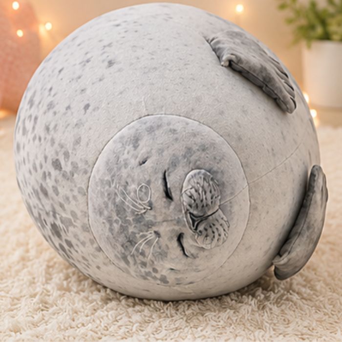 Chubby Blob Seal Pillow